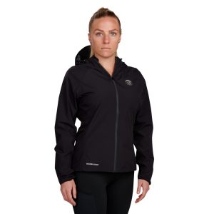 UD Deluge Waterproof Jacket Onyx Womens Lightweight Running Jacket