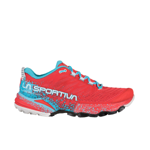 La Sportiva Akasha II Womens Red/Blue Trail Running Shoe