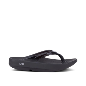 Oofos OOlala Jandal Black Womens