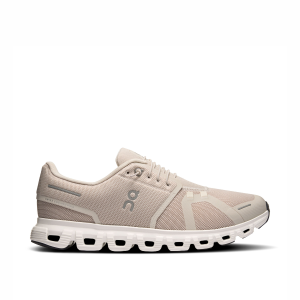 On Running Cloud 6 Pearl / White Mens